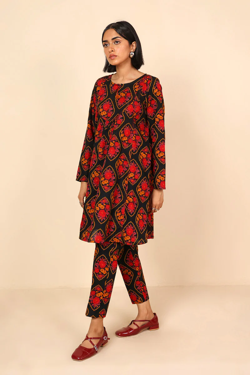 Printed Charbagh 2 Piece - Image 12