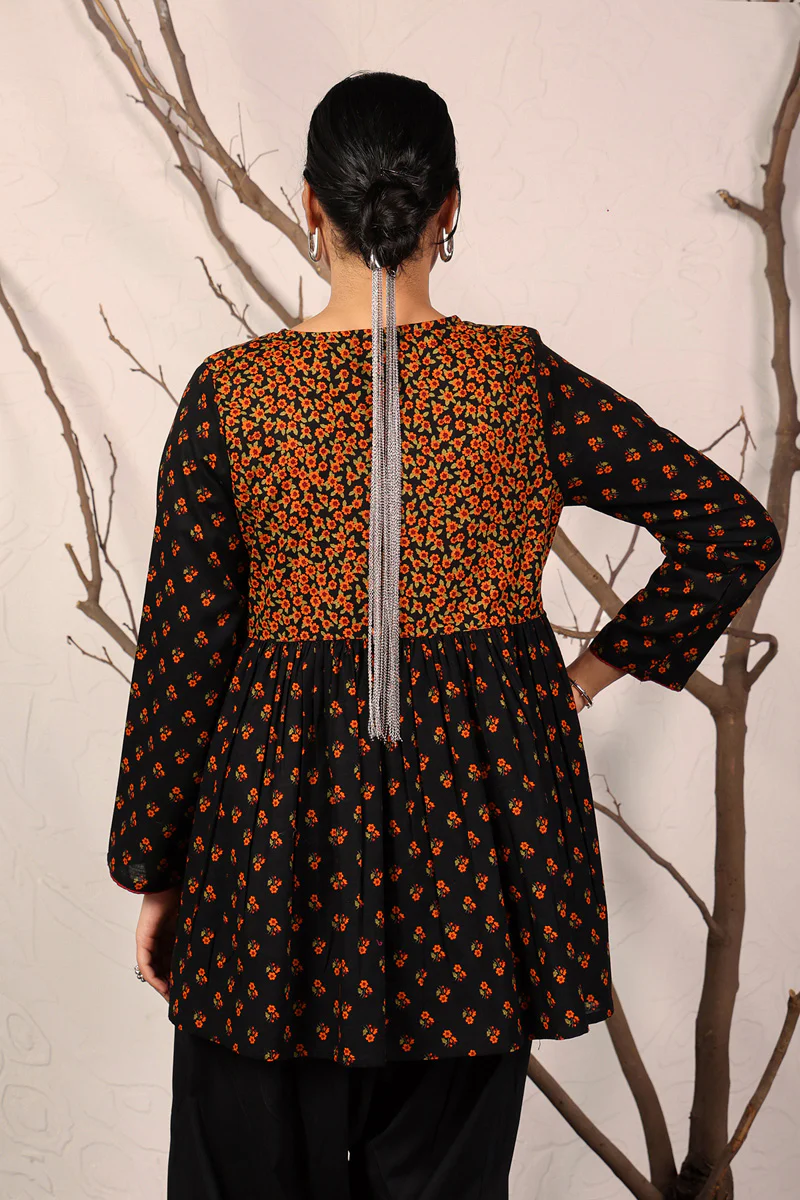 Valley Of Flowers Kurti - Image 4