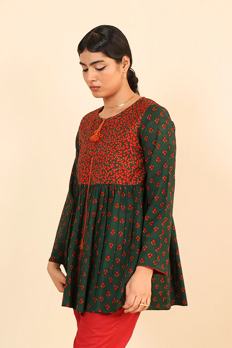 Valley Of Flowers Kurti - Image 7