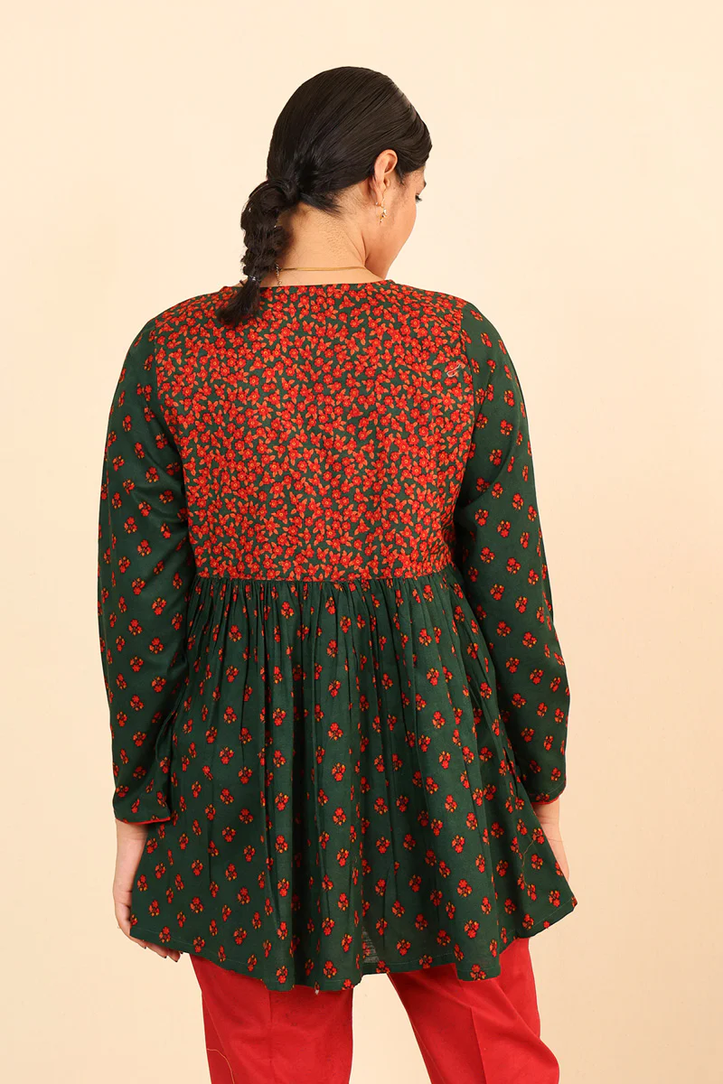 Valley Of Flowers Kurti - Image 8