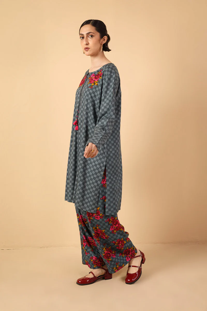 Printed Rumaal 2 Piece - Image 11