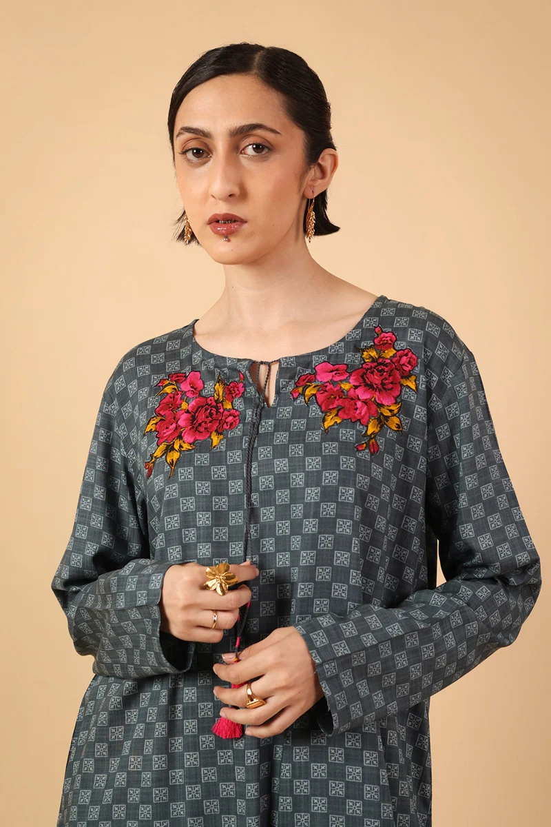 Printed Rumaal 2 Piece - Image 12