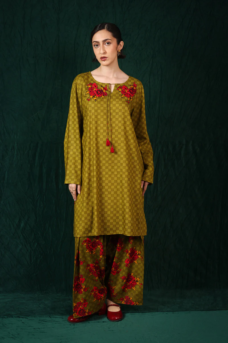 Printed Rumaal 2 Piece - Image 5