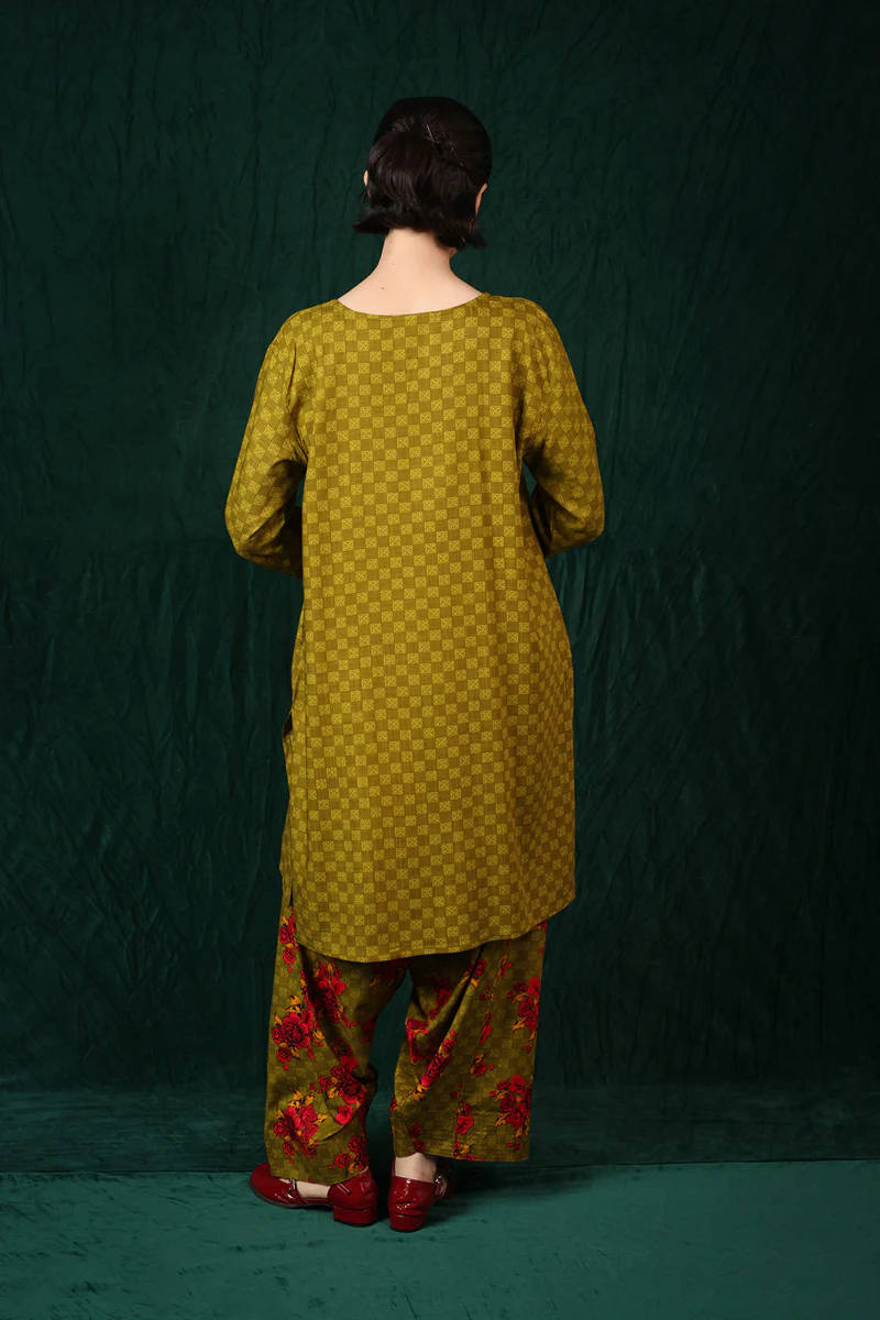 Printed Rumaal 2 Piece - Image 9