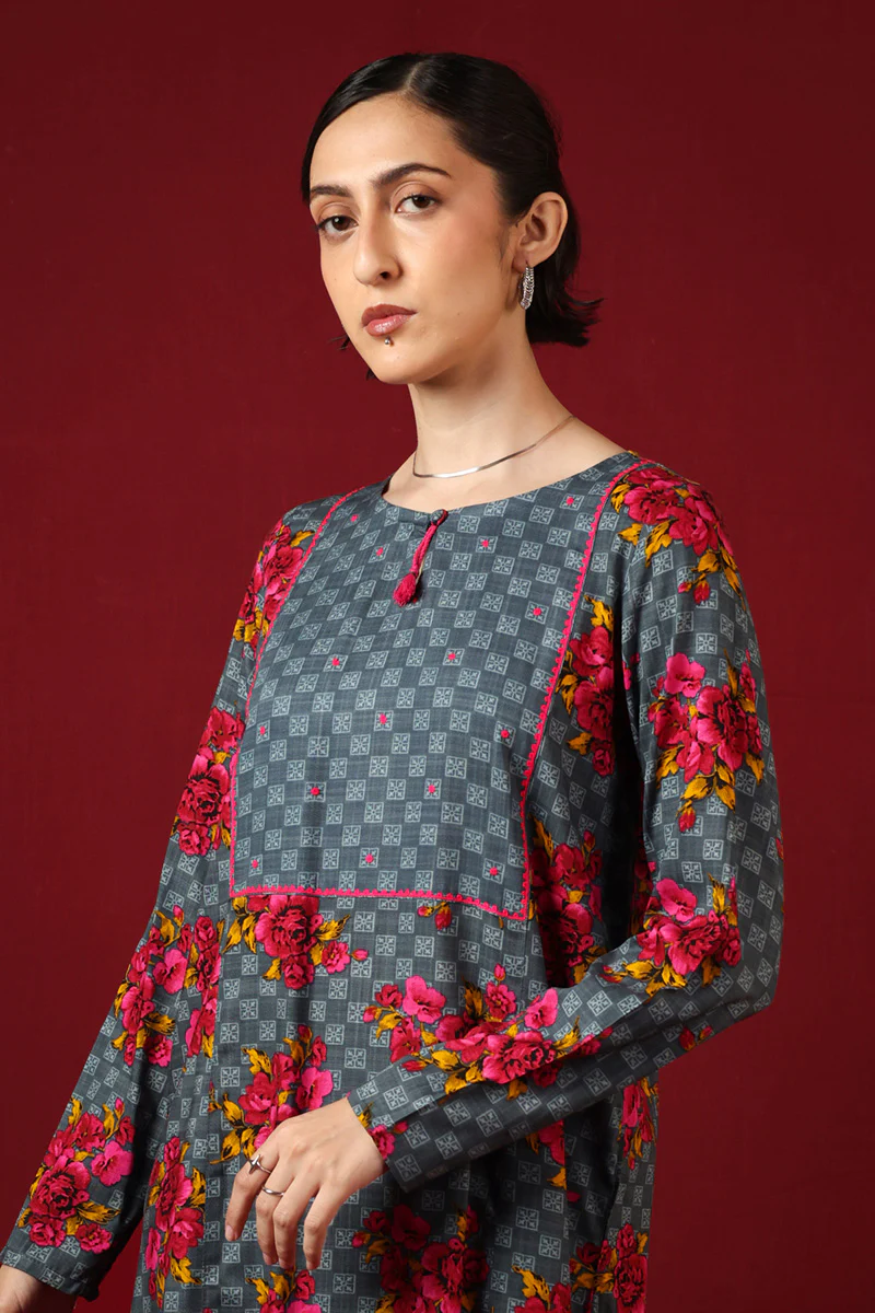 Tasselled Rumaal 2 Piece - Image 2
