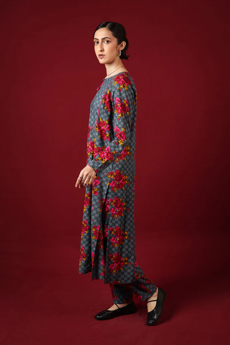 Tasselled Rumaal 2 Piece - Image 4