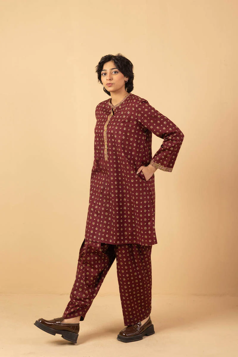 Printed Bagru 2 Piece - Image 3