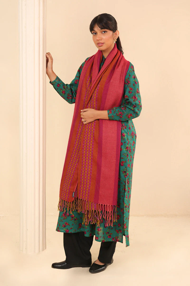 Yarn dyed Shawl - Image 13