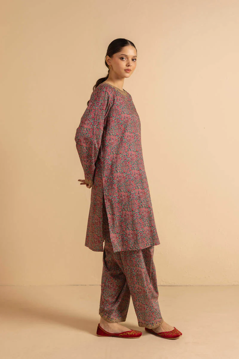 Bagru Embroidered 2-Piece - Image 8