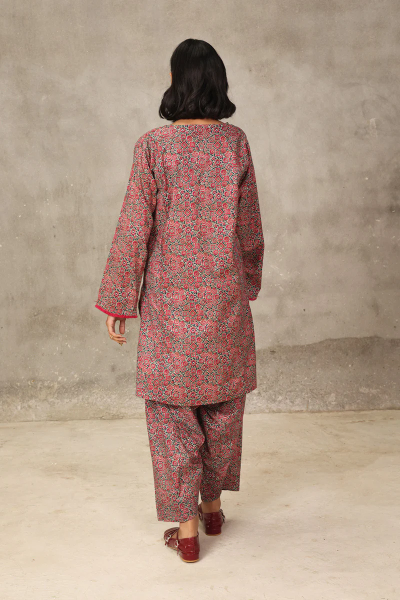 Printed Bagru 2 Piece Set - Image 3