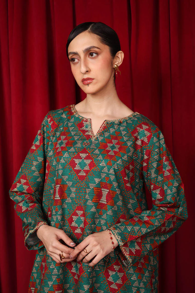 Zulu Ikkat Threads Suit - Image 6