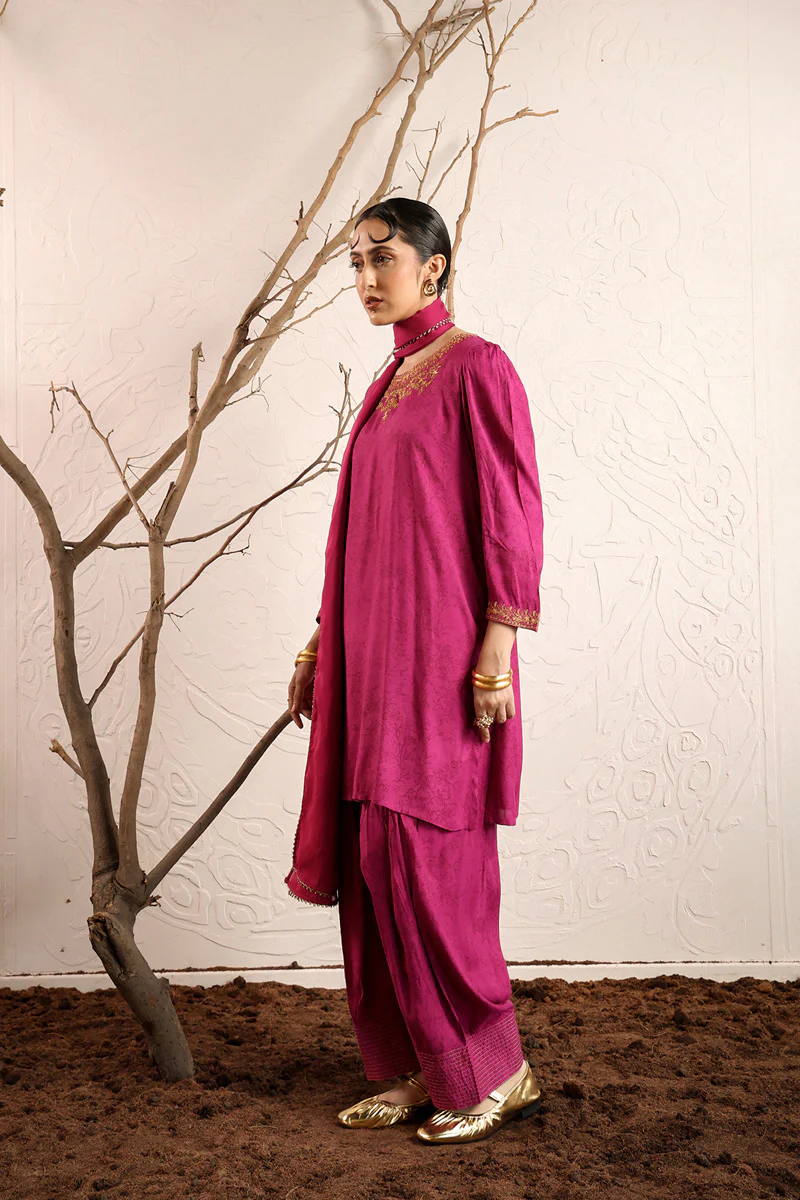 Bahar Bano 3 Piece Suit - Image 3