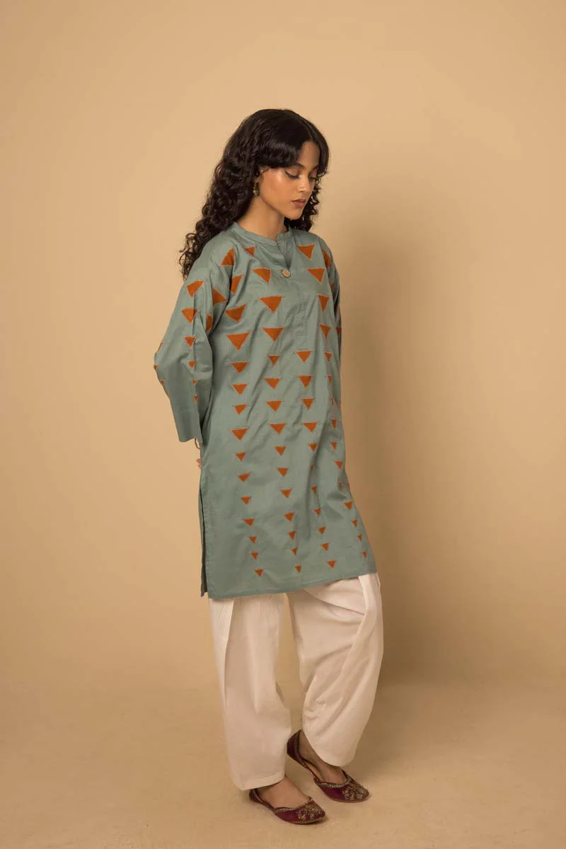 African Collage Kurti - Image 5