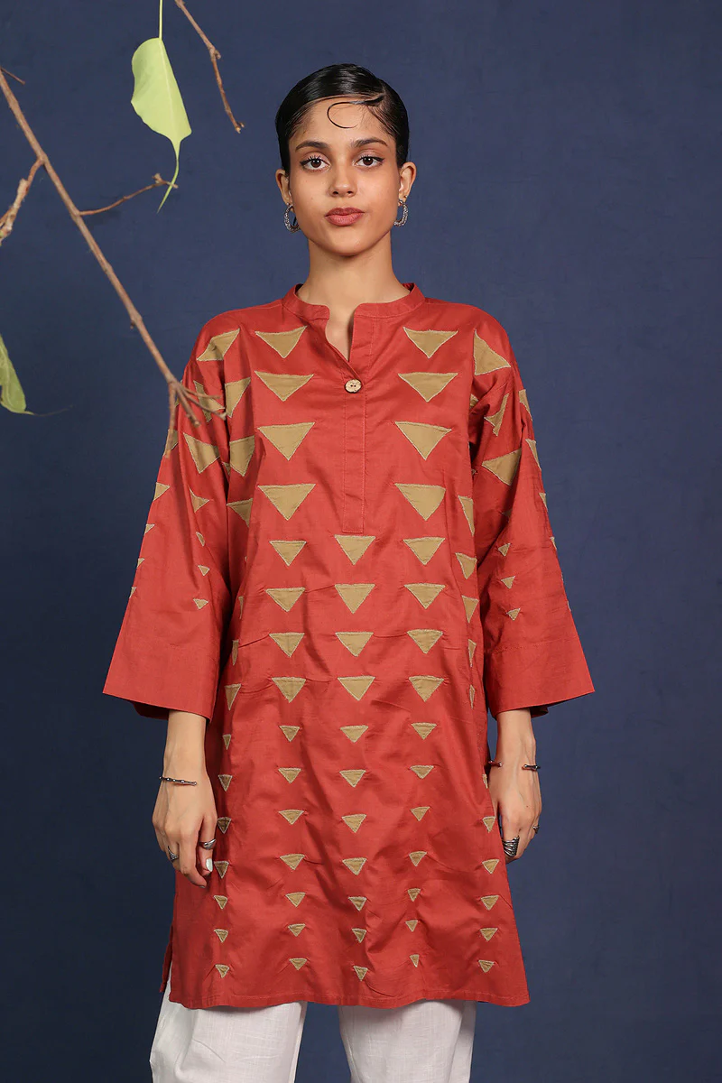African Collage Kurti - Image 8