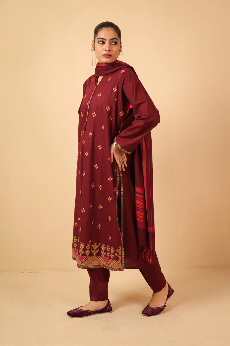 Central Asian Embroidered Suit - Image 3