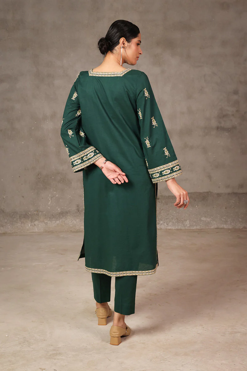 Embroidered Linear Miniature 2 Piece - Image 9