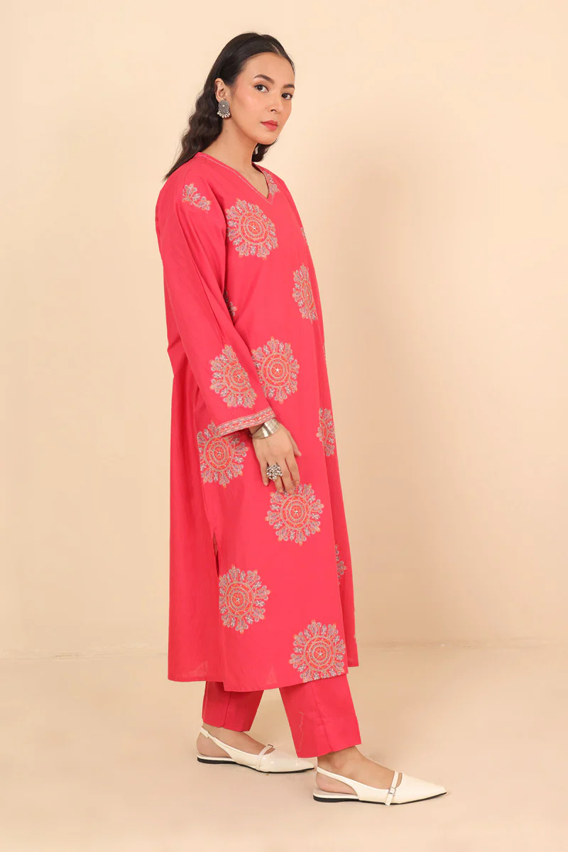 Embroidered Linear Miniature 2 Piece - Image 7