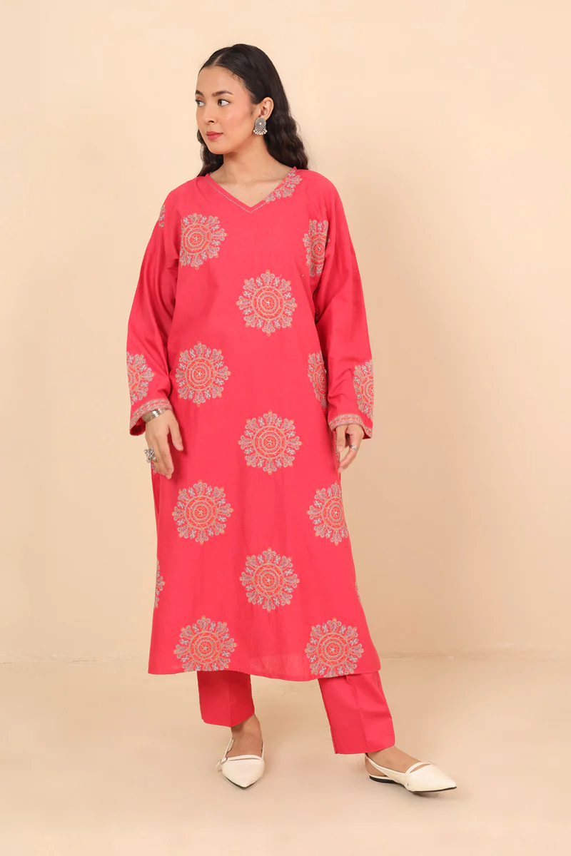 Embroidered Linear Miniature 2 Piece - Image 9