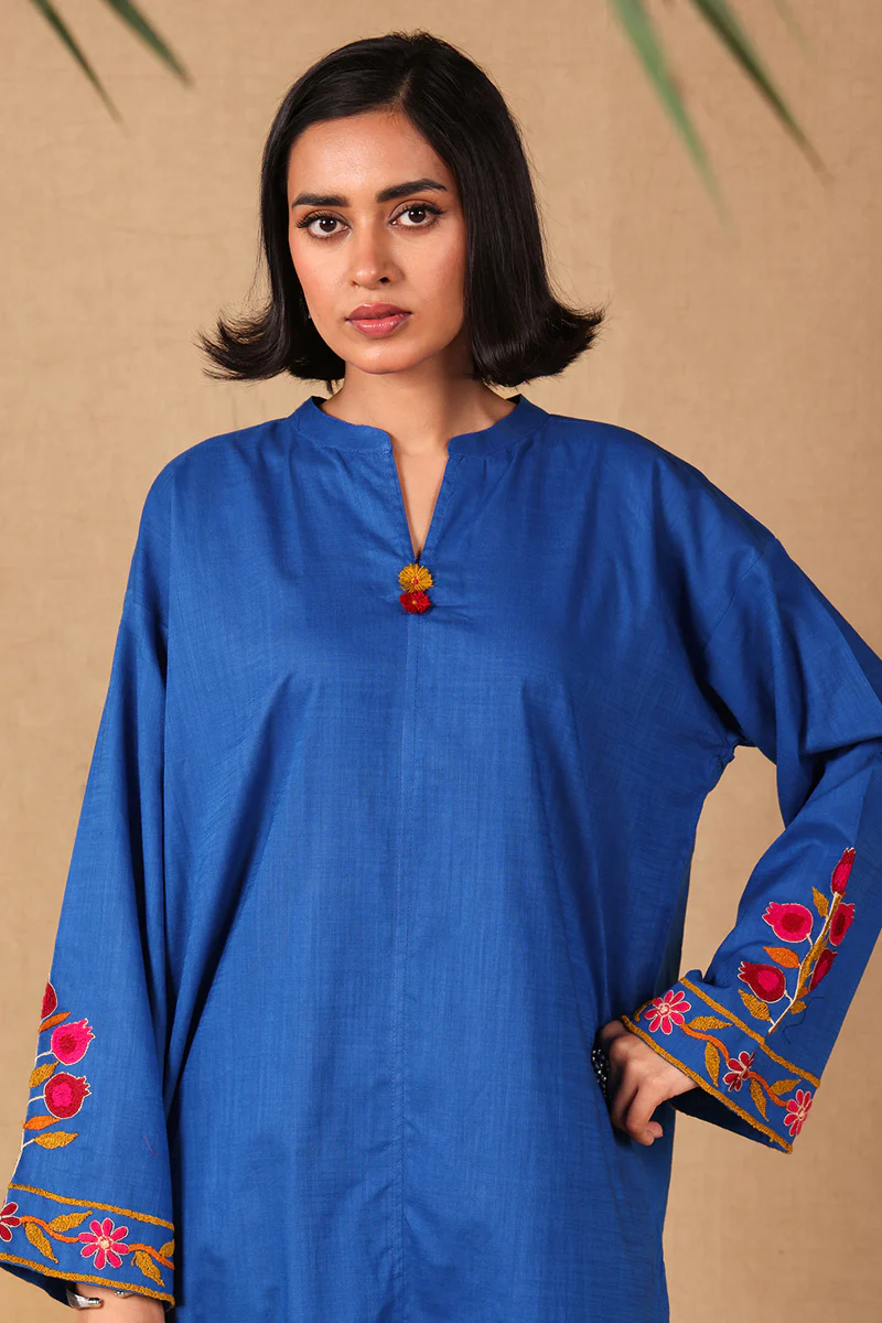 Ghazni Folk Kurta 2 Piece - Image 2