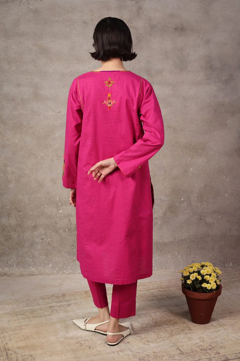 Ghazni Folk Kurta 2 Piece - Image 9