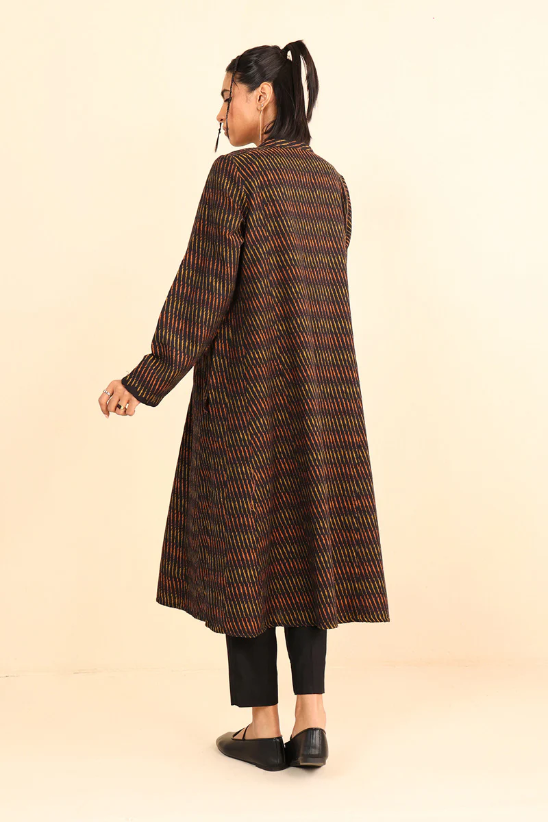 Floral Ikat Kurta - Image 4