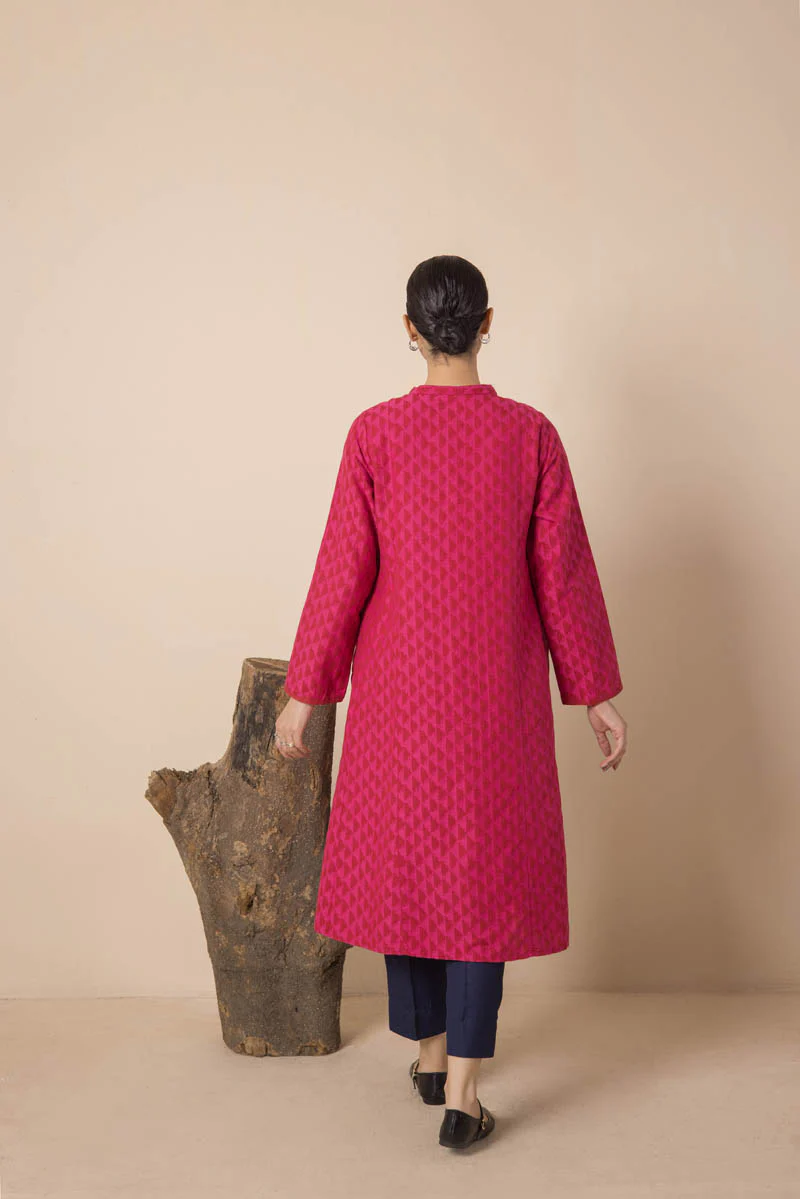 Floral Ikat Kurta - Image 9