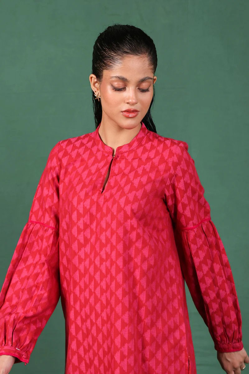 Contemporary Floral Ikat 2 Piece - Image 6