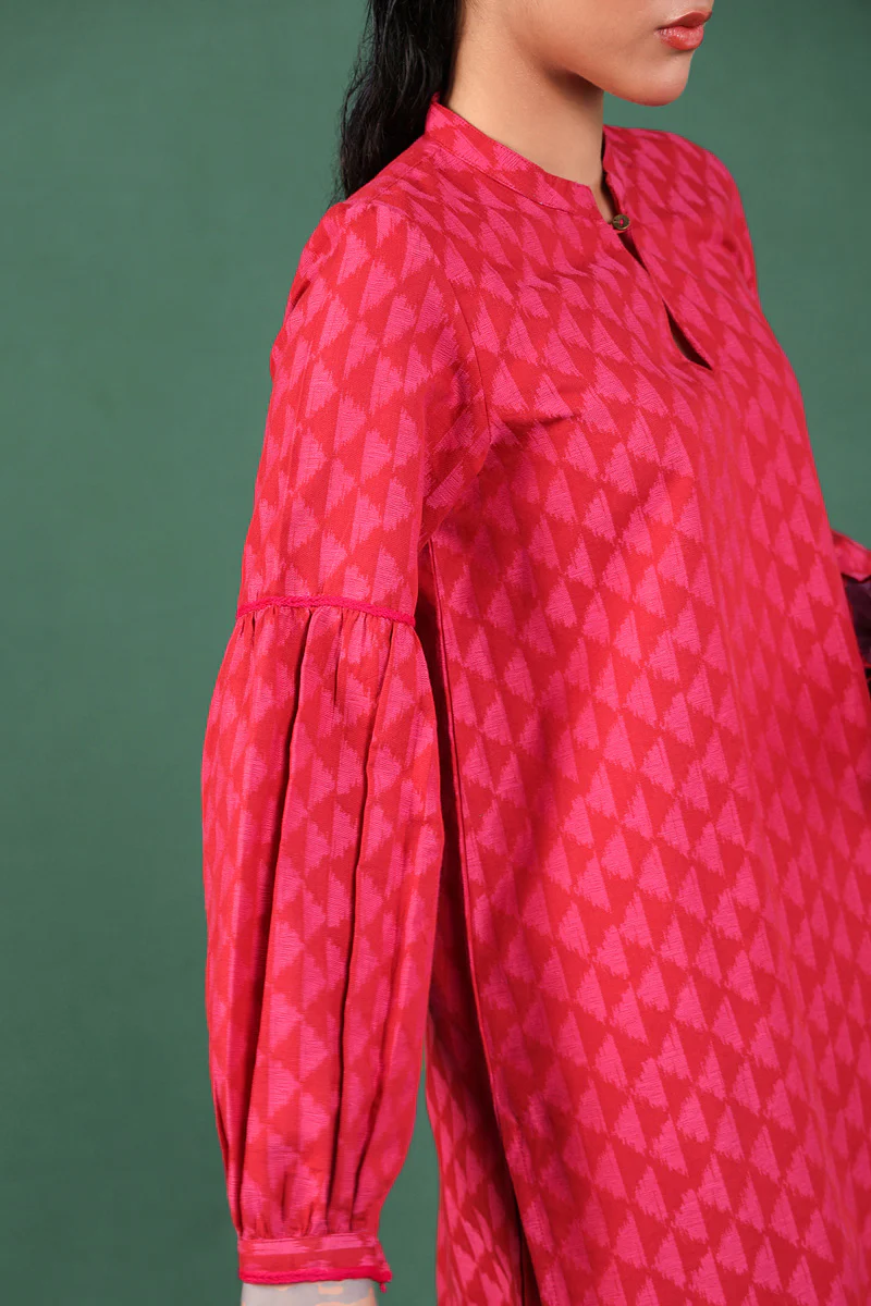 Contemporary Floral Ikat 2 Piece - Image 9