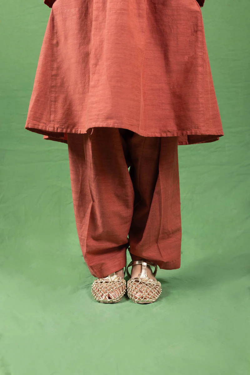 Embroidered Nursitan 2 Piece - Image 5
