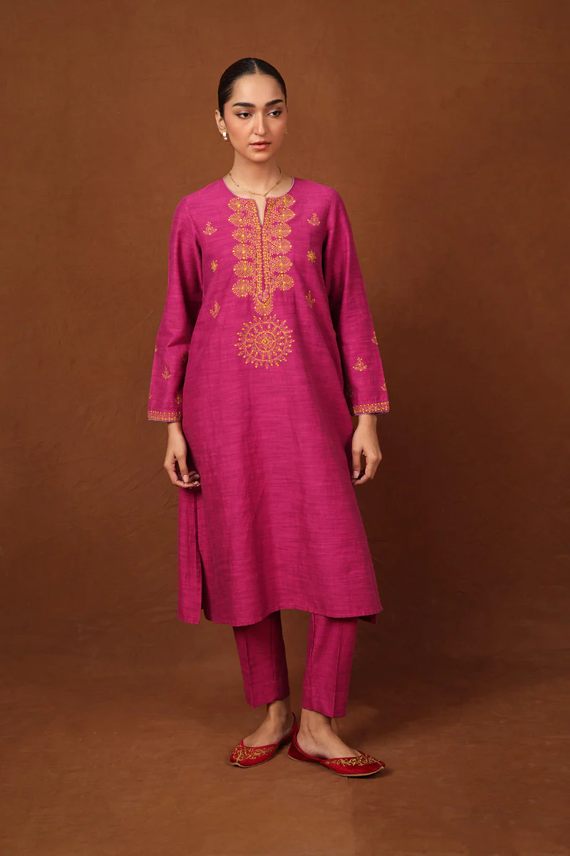 Embroidered Nursitan 2 Piece - Image 5