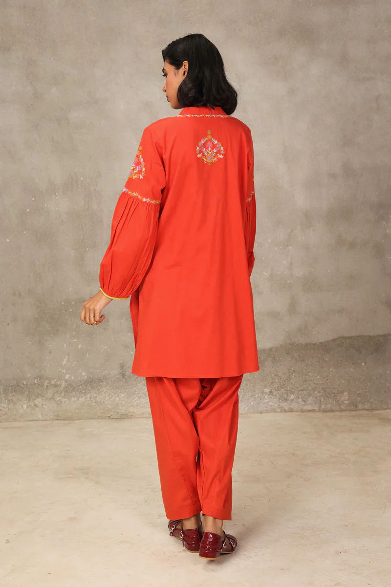 Embroidered Folk Art 2 Piece - Image 5
