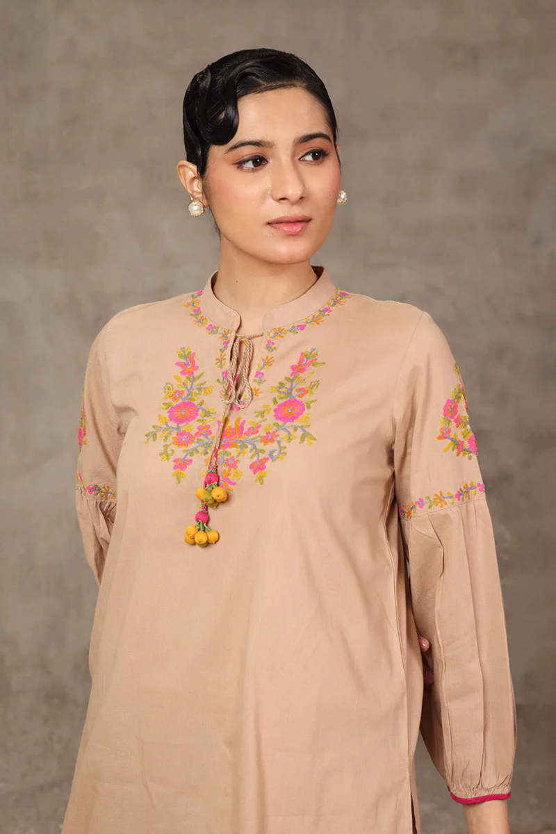 Embroidered Folk Art 2 Piece - Image 9