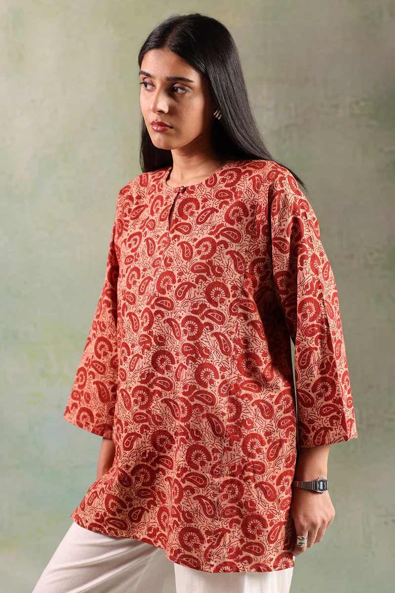 Printed Mahi Kurta - Image 3