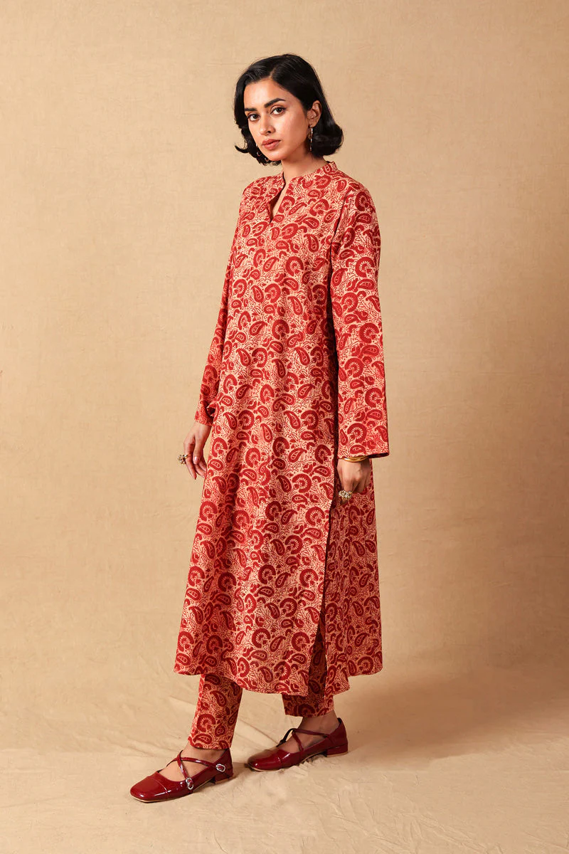 Mahi Mehr Ajrak Twin-Piece - Image 7