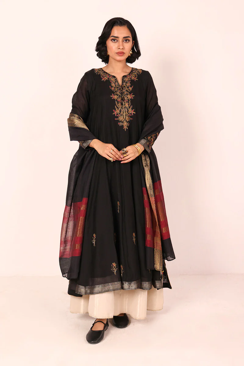 Flared Anarkali 2 Piece - Image 3