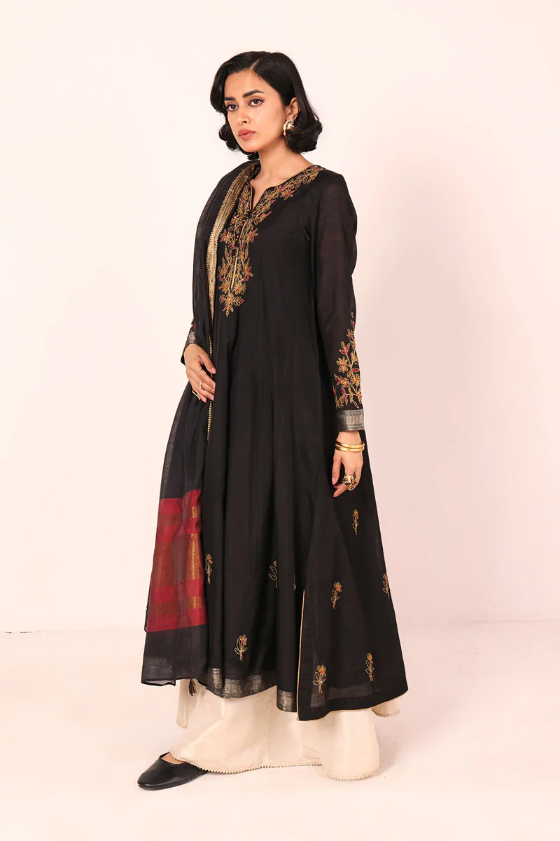 Flared Anarkali 2 Piece - Image 4