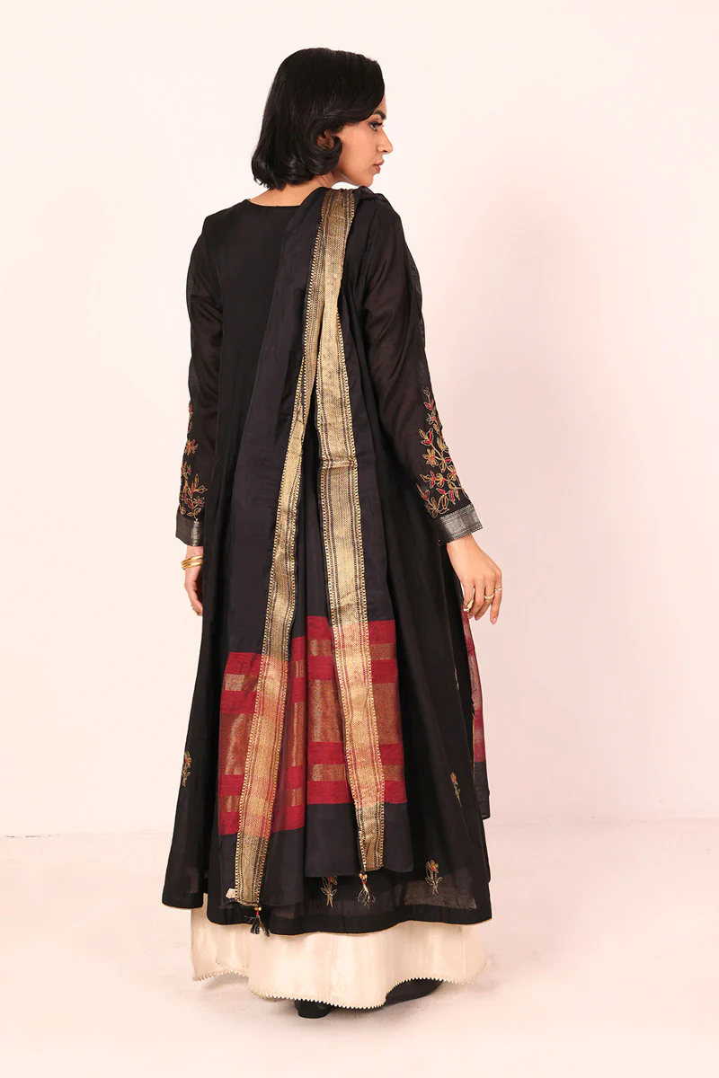Flared Anarkali 2 Piece - Image 5