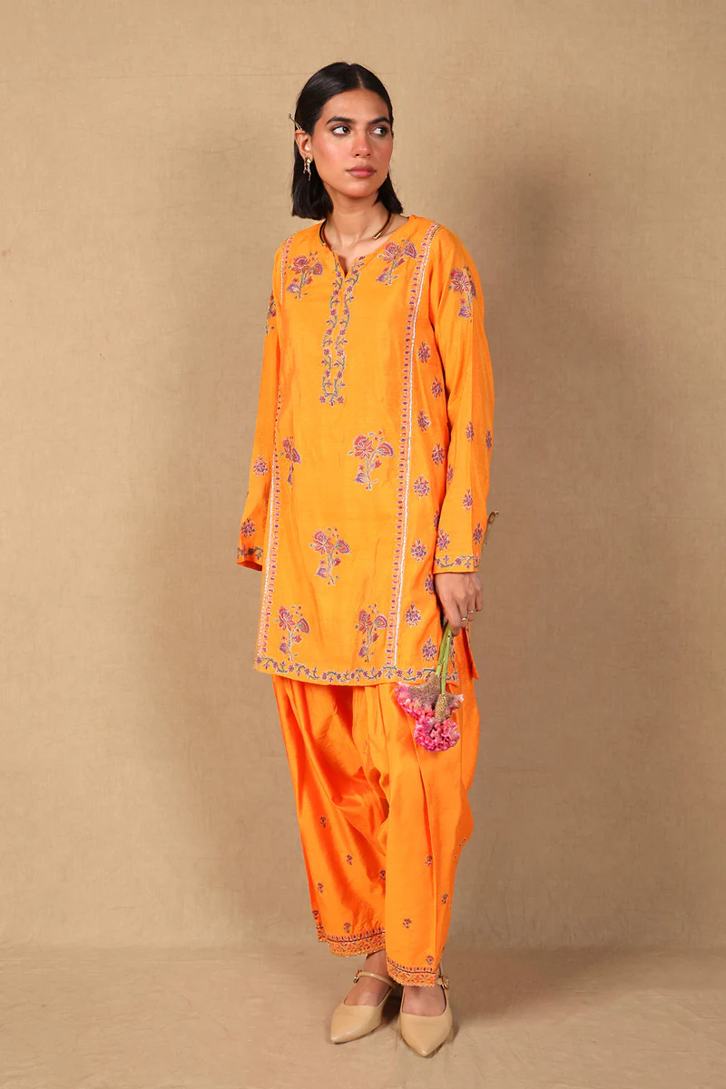 Gota Kalamkari 2 Piece - Image 3