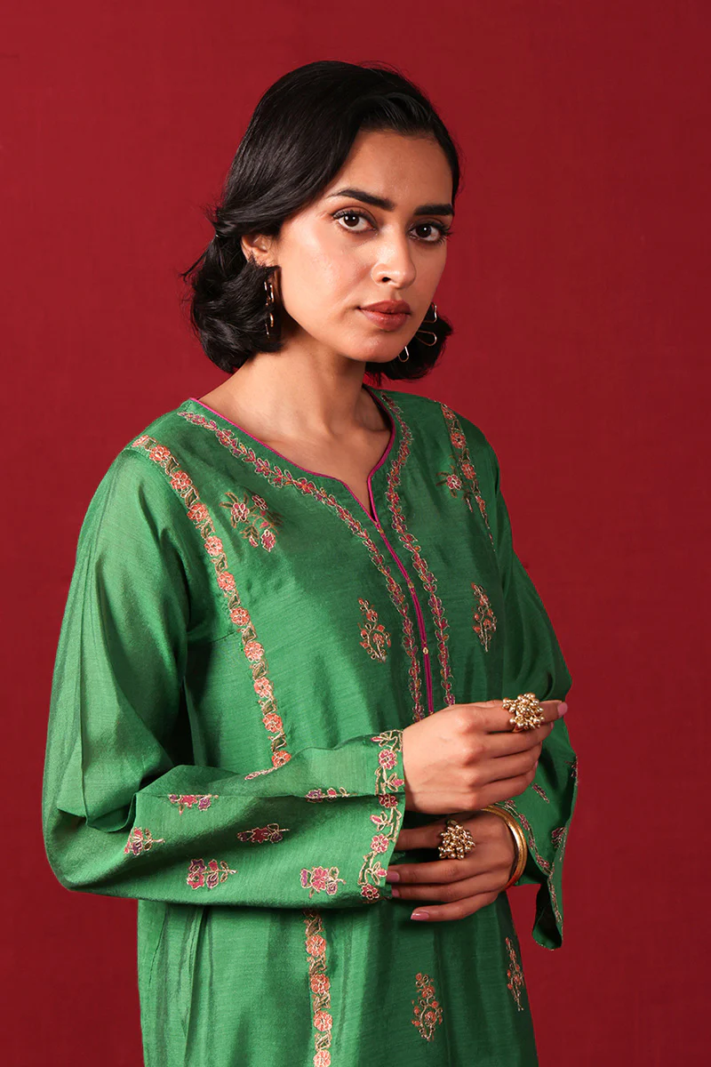 Gota Kalamkari 2 Piece Set - Image 2
