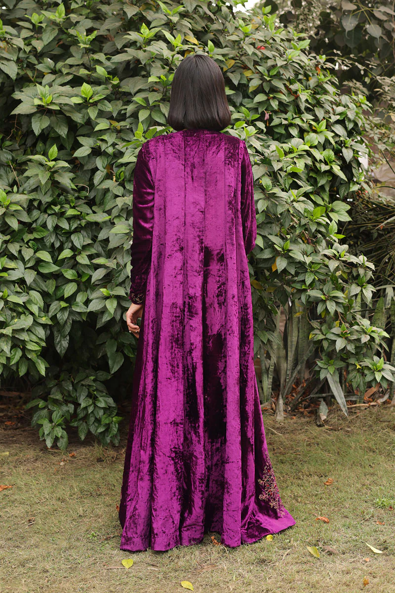 Marorri Velvet Anarkali - Image 3