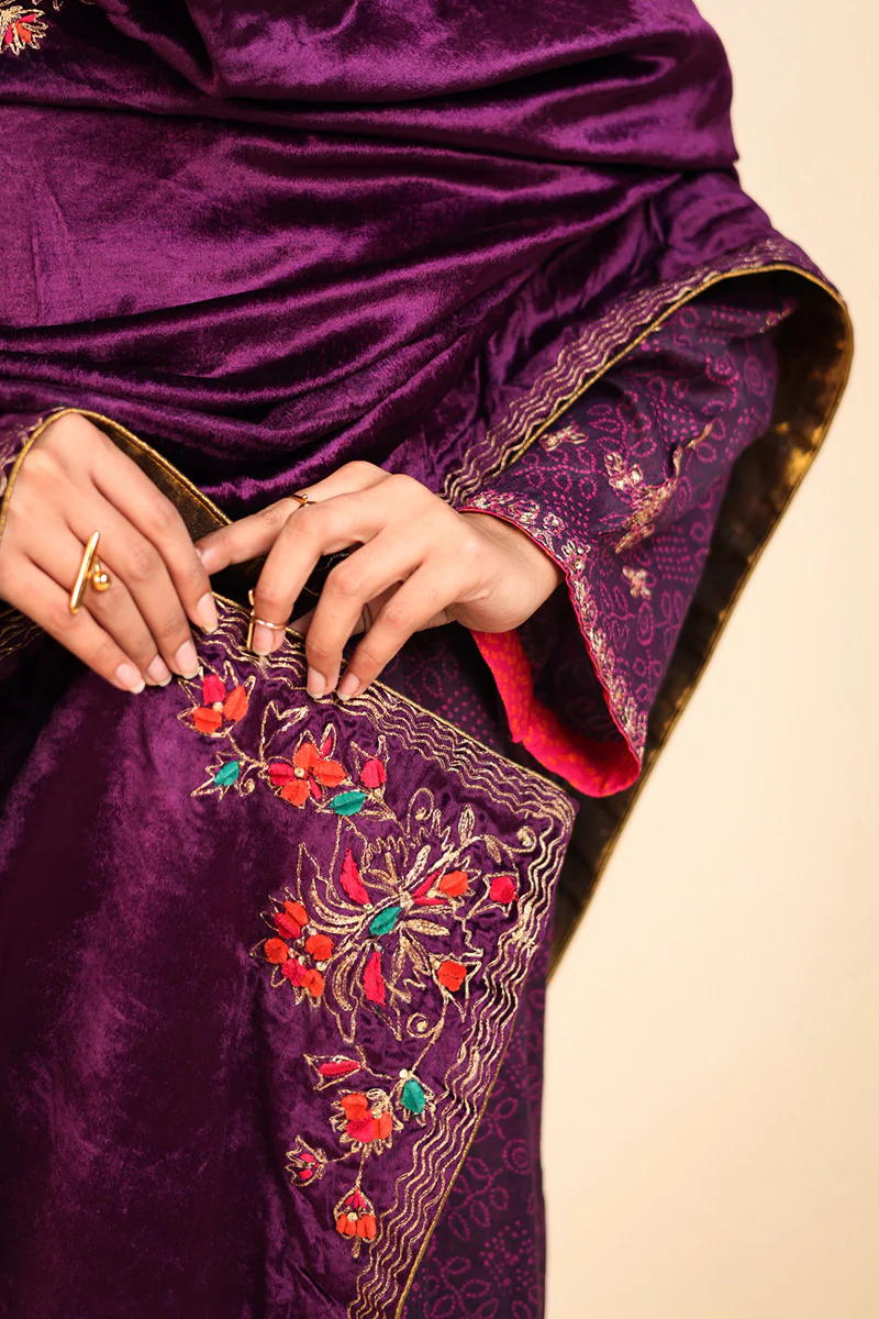 Velvet Husn Shawl - Image 3