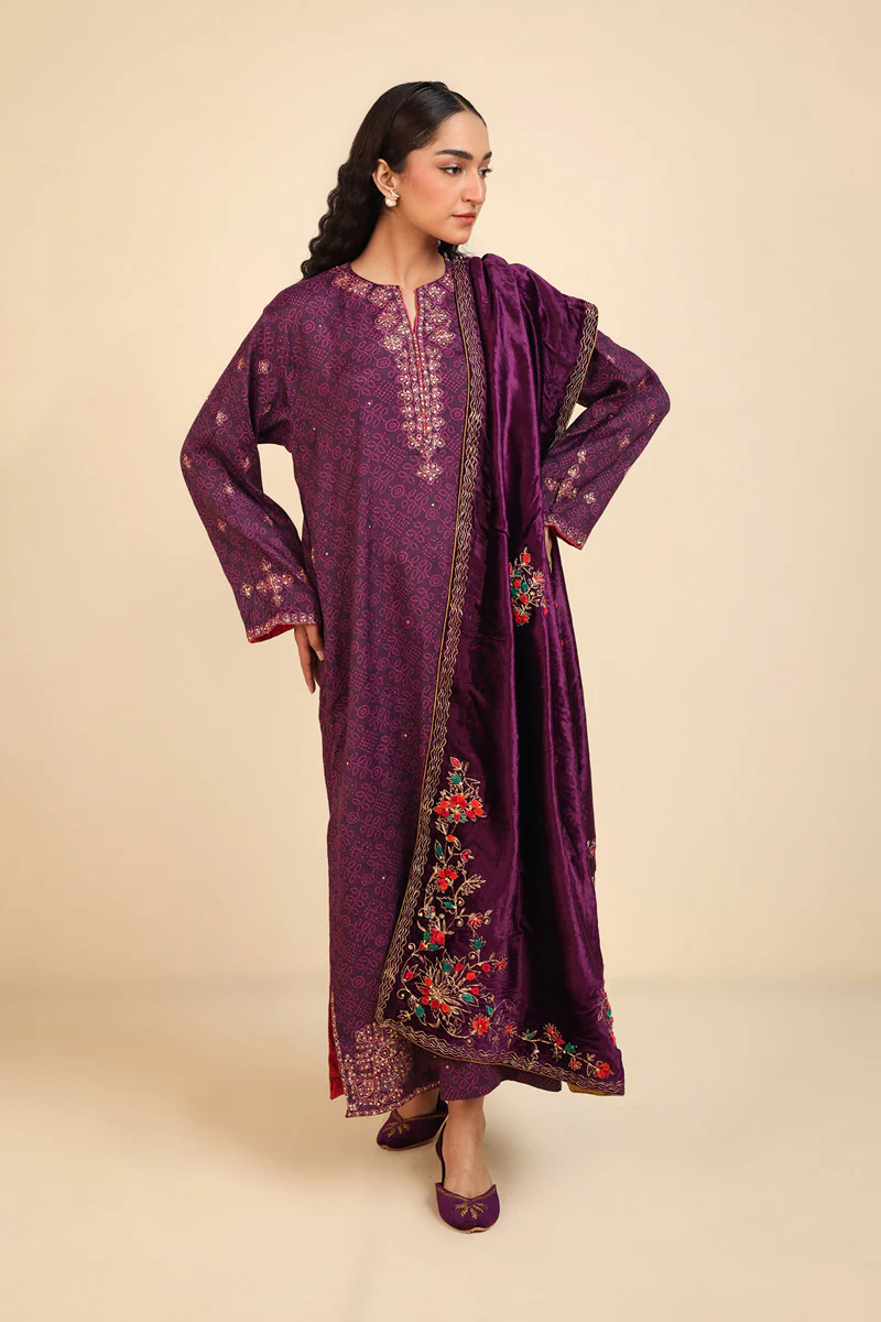 Velvet Husn Shawl - Image 4