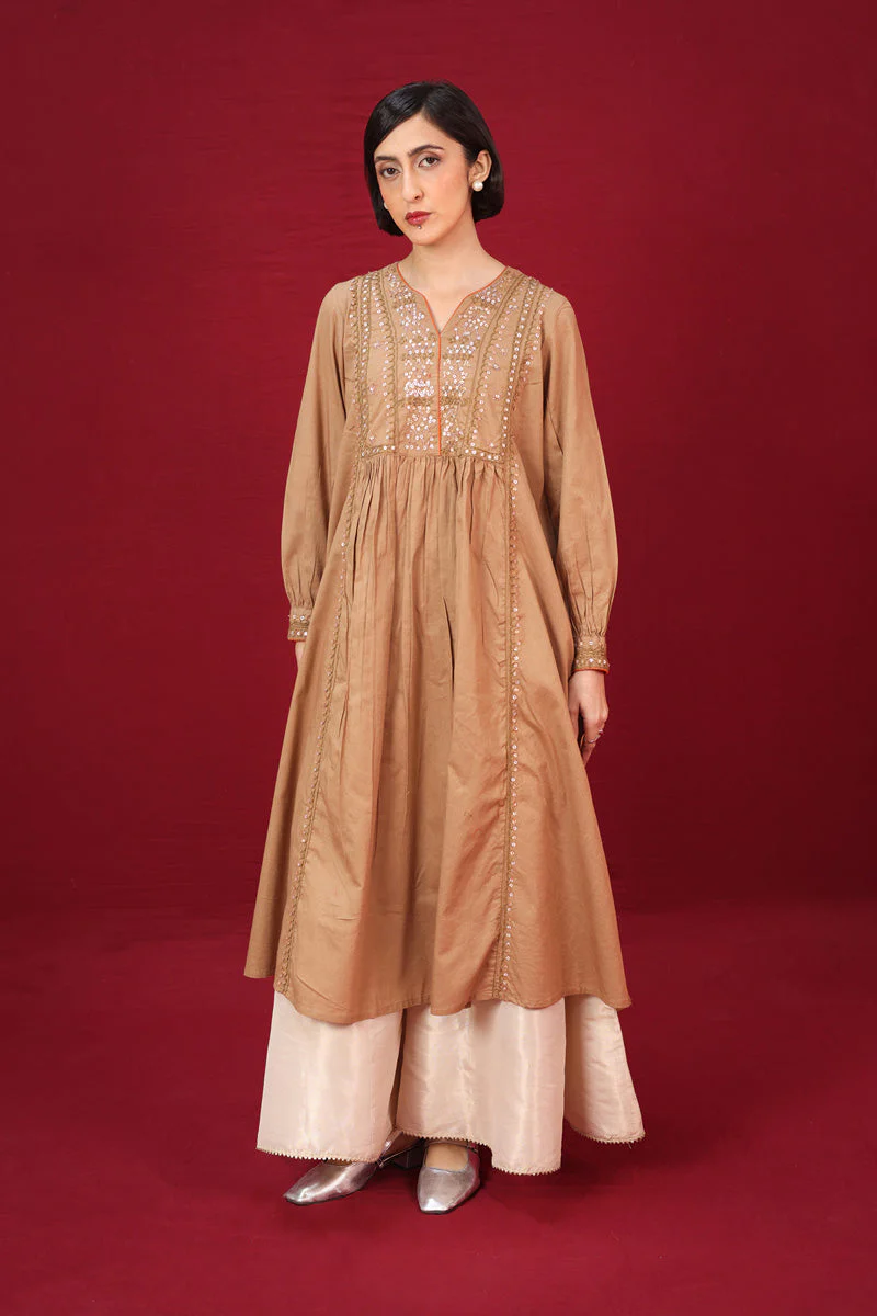Mid-Night Folk Kurti - Image 11
