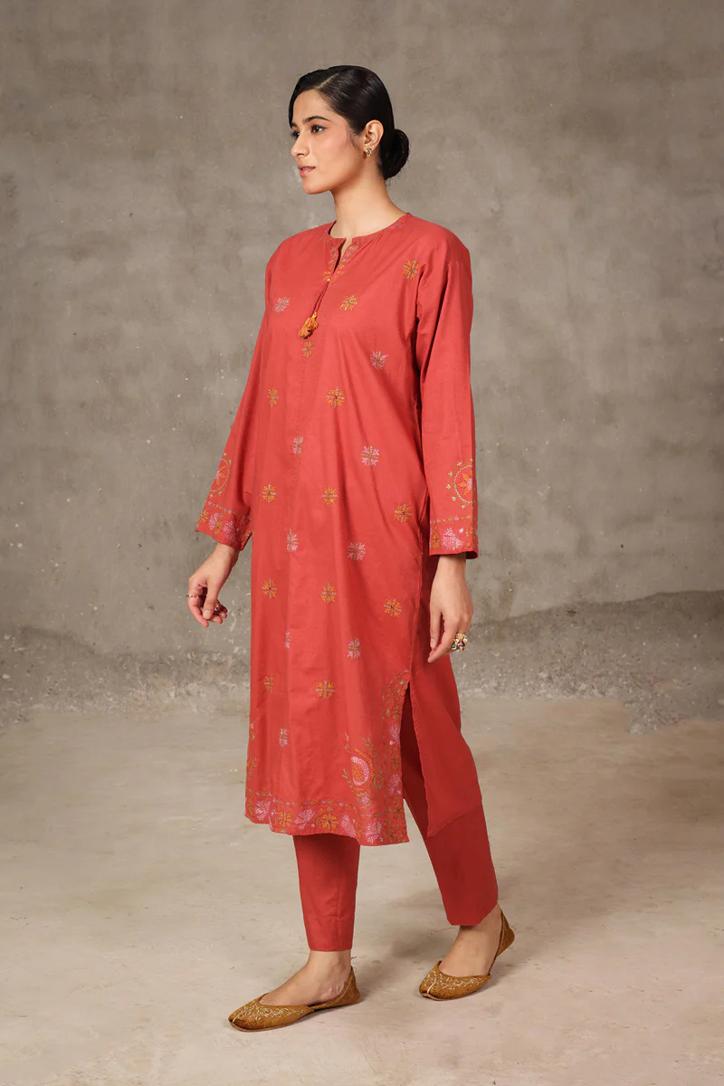 Embroidered Taraz 2 Piece Set - Image 8