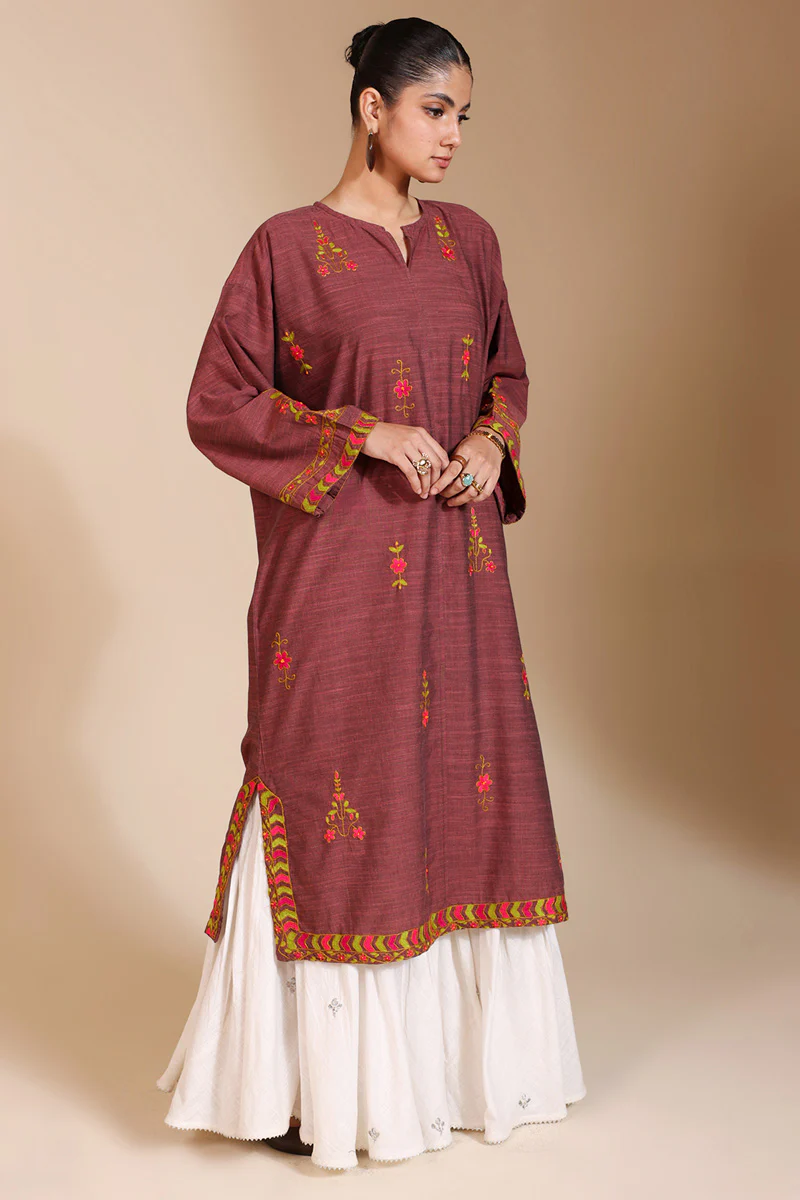 Hand-Embroidered Jamil Shirt - Image 4