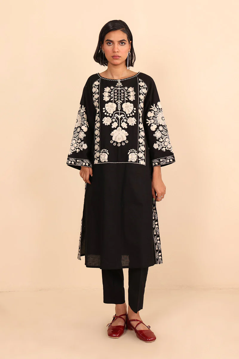 Foliage Bodice Kurta - Image 6