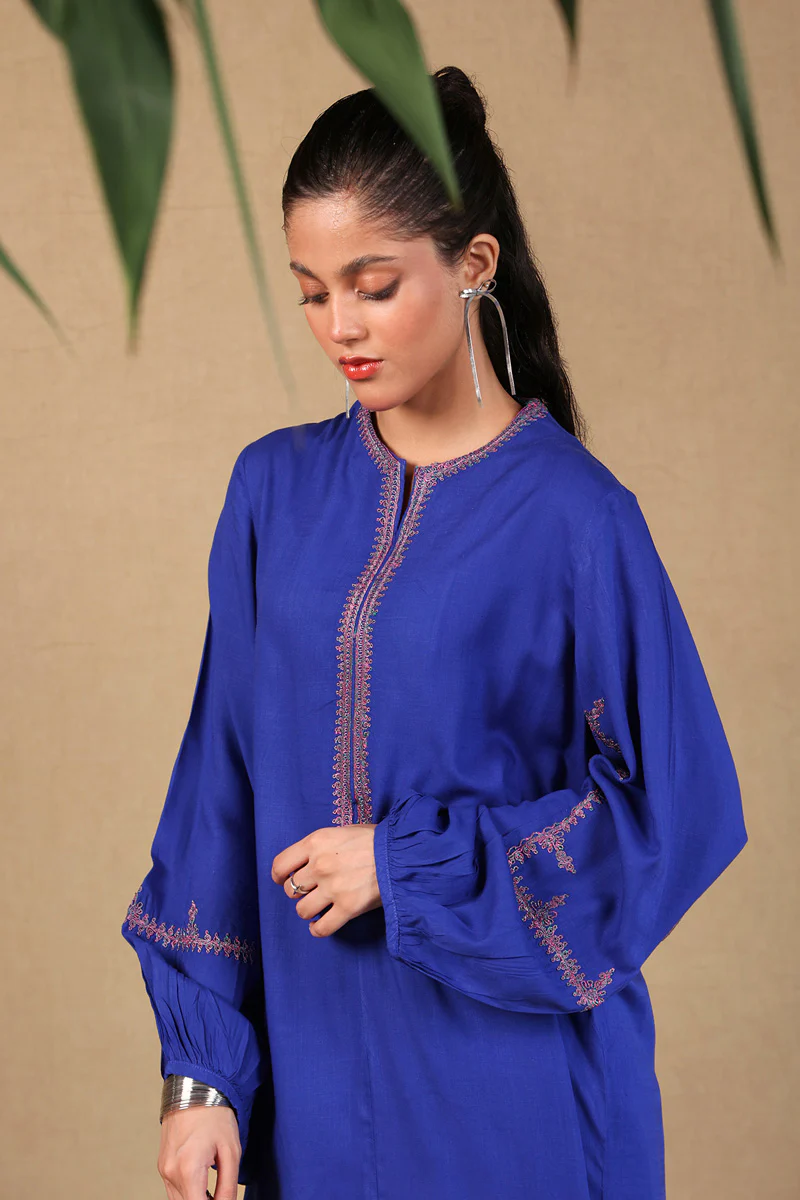 Embroidered Tribal Treat 2 Piece - Image 2