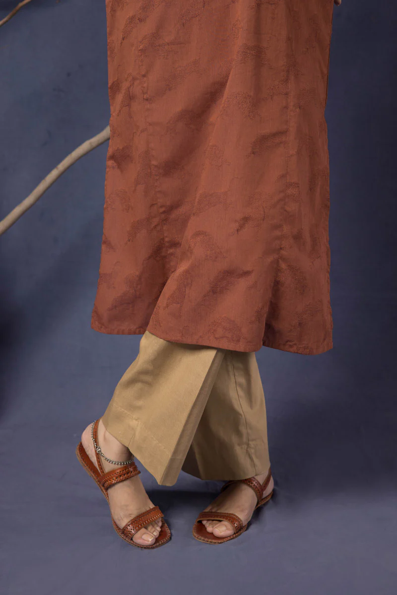 Flo Roar Jacquard Kurta - Image 7
