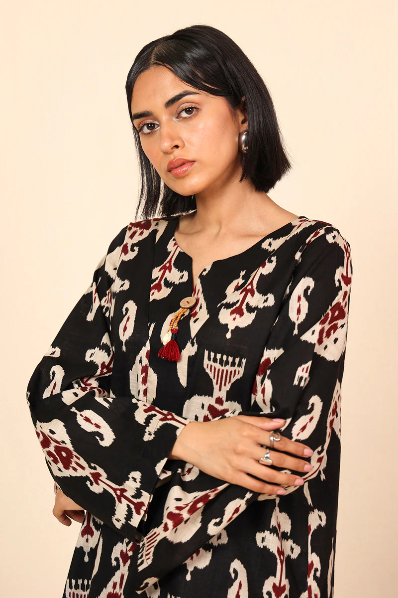 Timeless Weave Tassel Shirt - Image 9
