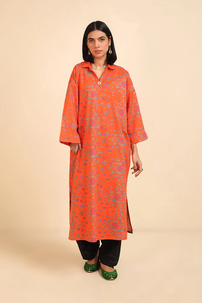 Zesty Jigsaw Kurta - Image 8